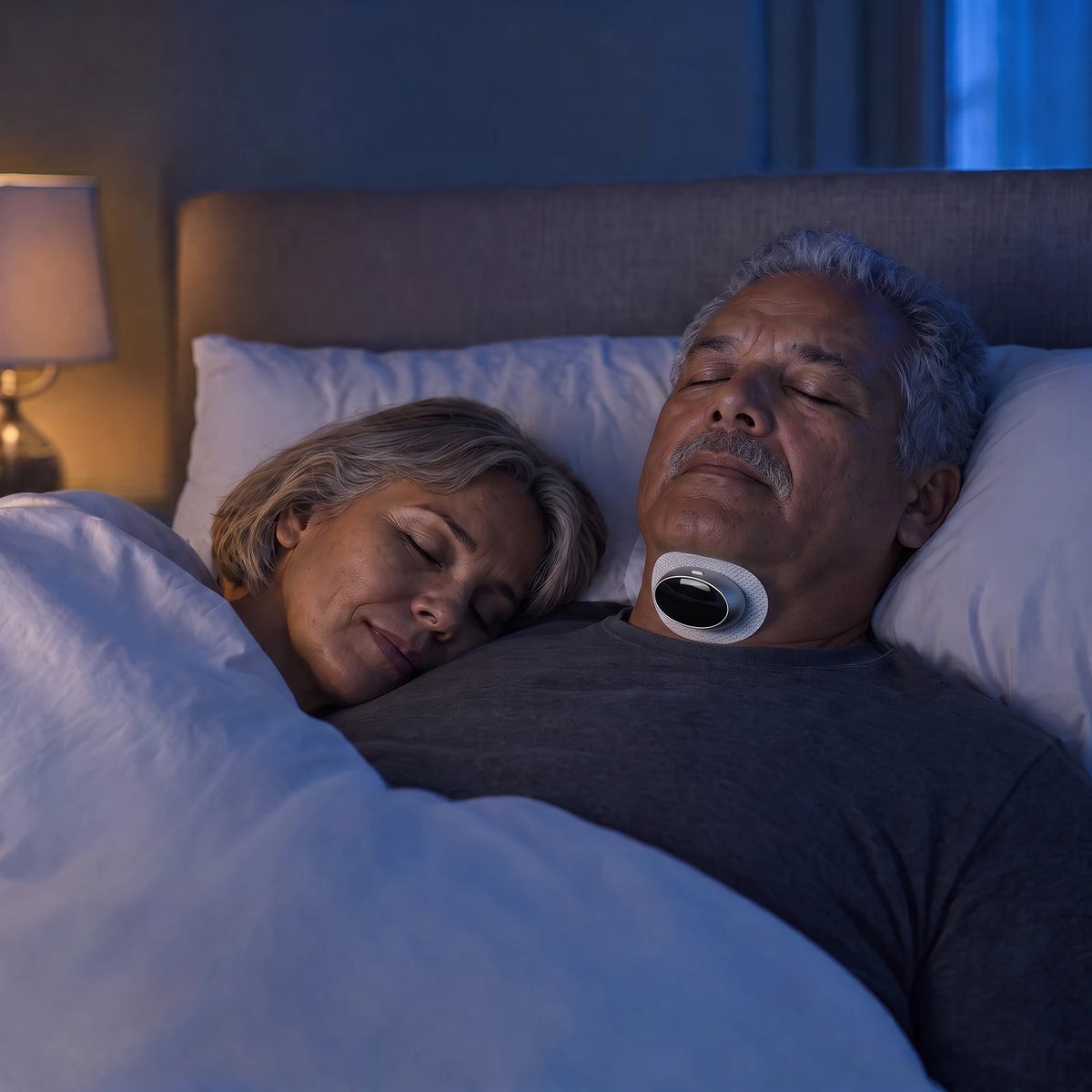 Silencia responde con suavidad mientras la pareja duerme