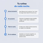 Tu rutina de cada noche con Silencia