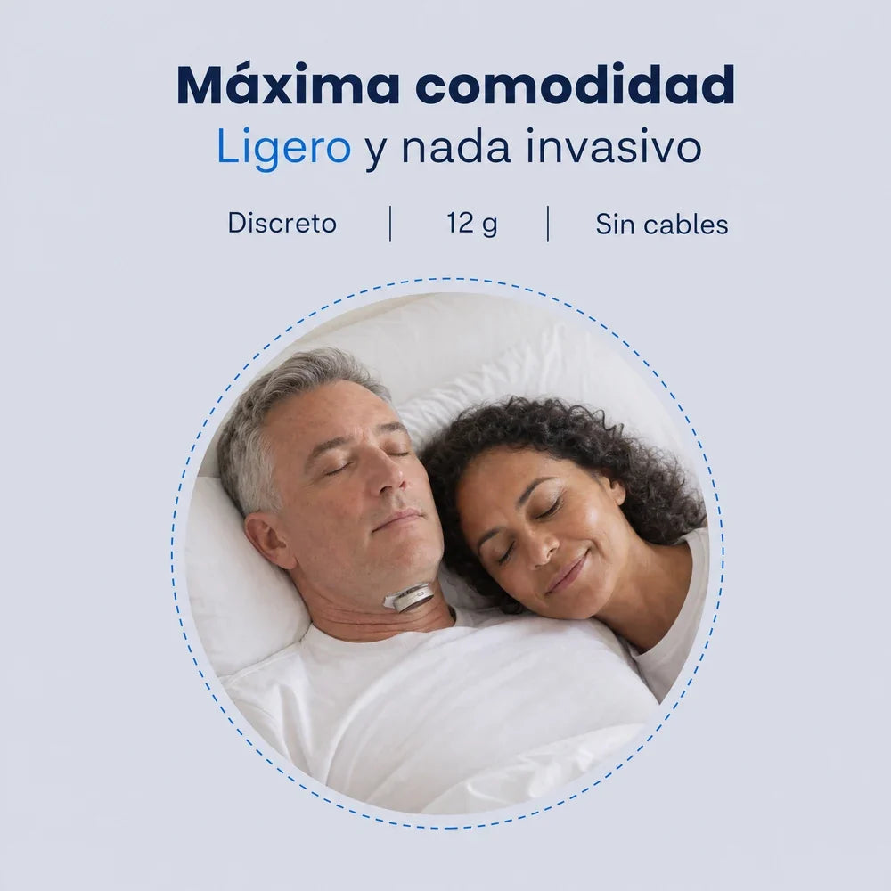 Máxima comodidad: ligero y nada invasivo